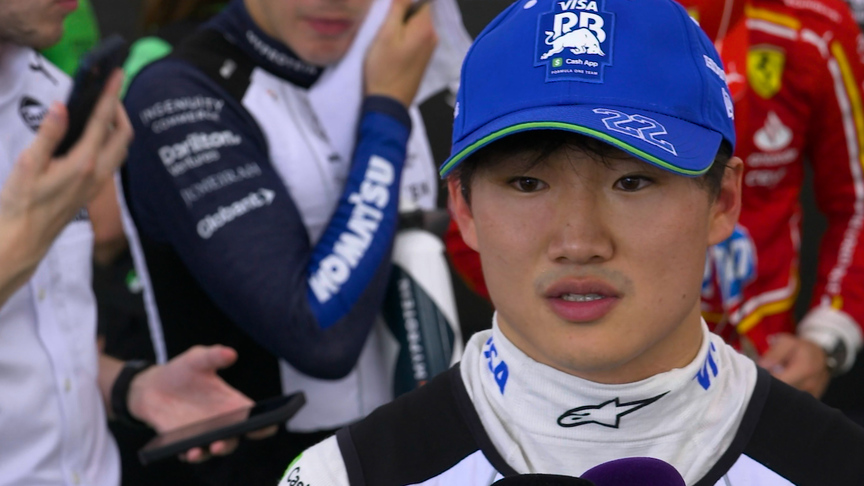 Tsunoda: ‘It’s not a fun feeling crawling backwards throughout the race’