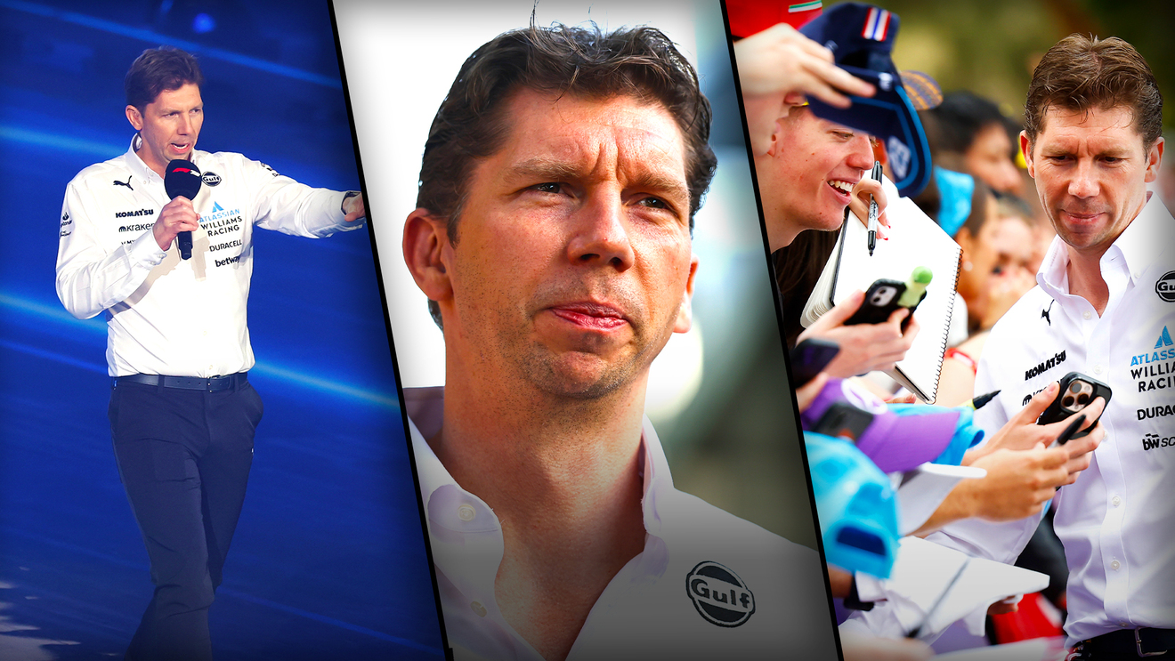 Broken bones, Hamilton’s friendship and goosebumps at Williams – Getting to know the real James Vowles