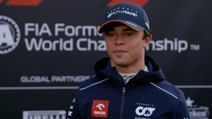 Nyck de Vries baffled by Q1 crash that put him out of qualifying in Azerbaijan