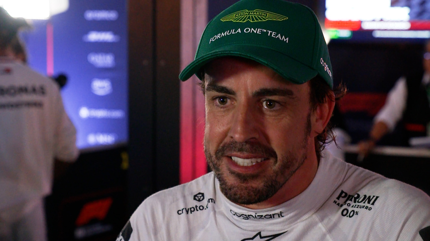 ‘Starting in the top 5 on race 1 is unreal’ – Beaming Alonso targeting podium on Aston Martin race debut