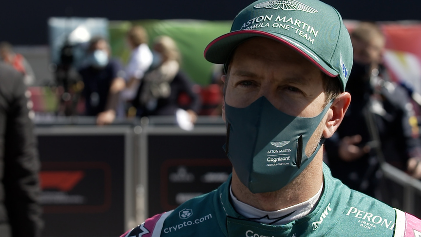 Sebastian Vettel enjoyed being in a car 'for an hour and not just a couple of minutes'