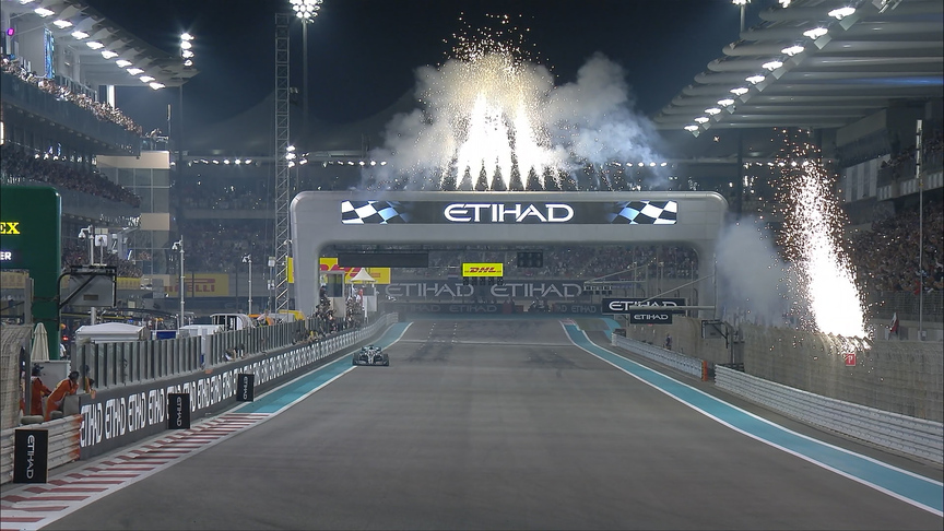 Abu Dhabi GP: Lewis Hamilton takes dominant victory at Yas Marina