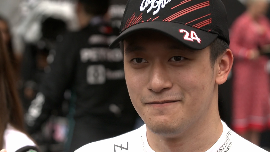 Zhou describes ‘very scary moment’ when he almost hit Tsunoda