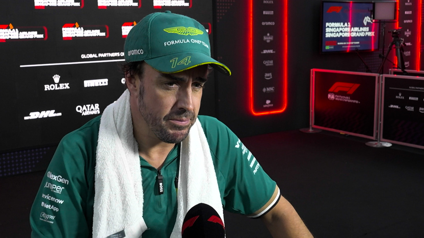 ‘It’s going to be tough’ – Alonso braced for ‘intense’ weekend in Singapore