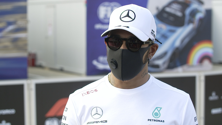 Lewis Hamilton admits Bottas was 'kicking my backside until Q3'