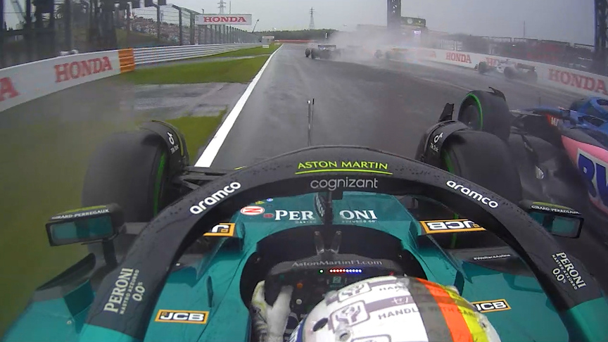 Top 10 Onboard Moments: 2022 Japanese Grand Prix