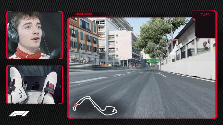 CIRCUIT GUIDE: Charles Leclerc's virtual hot lap of Monaco