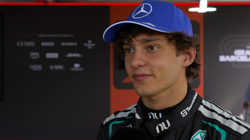 ‘I’ve been over-driving the car’ admits Antonelli after missing out on pole