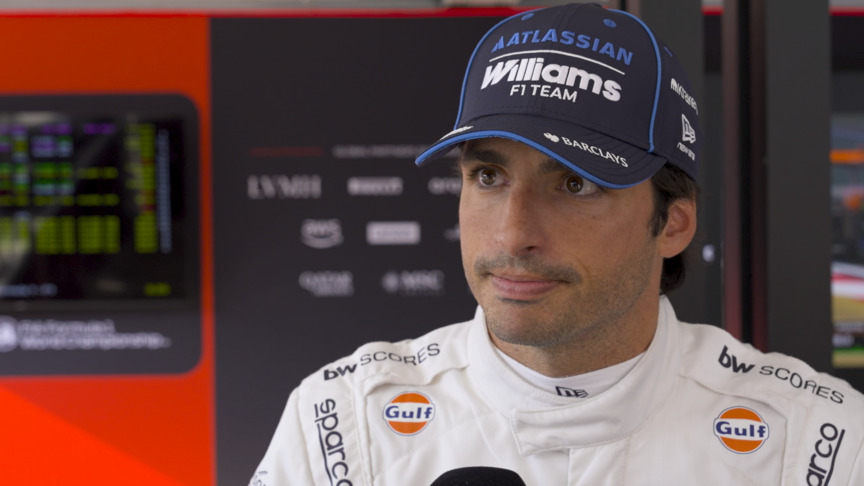 'A really solid lap' sees Carlos Sainz qualify P17