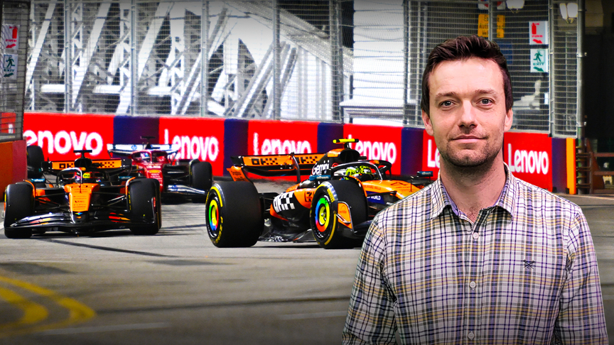Jolyon Palmer's Analysis: Oscar and Lando clash in Singapore