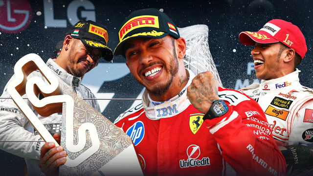 Every Lewis Hamilton first win for a new team