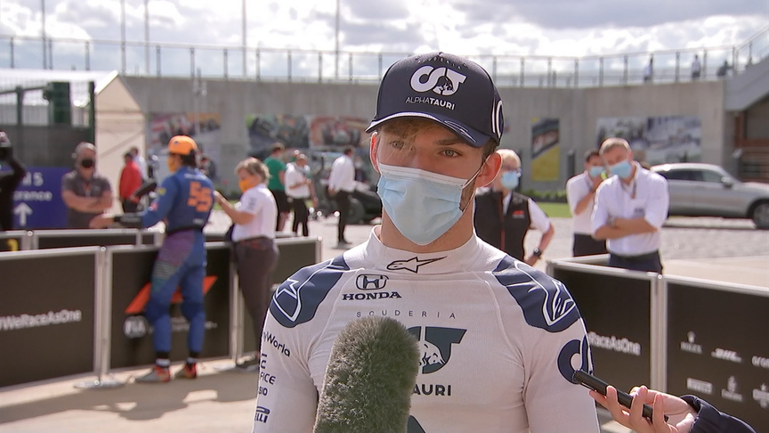 'I loved that race' says Gasly after strong P7 finish