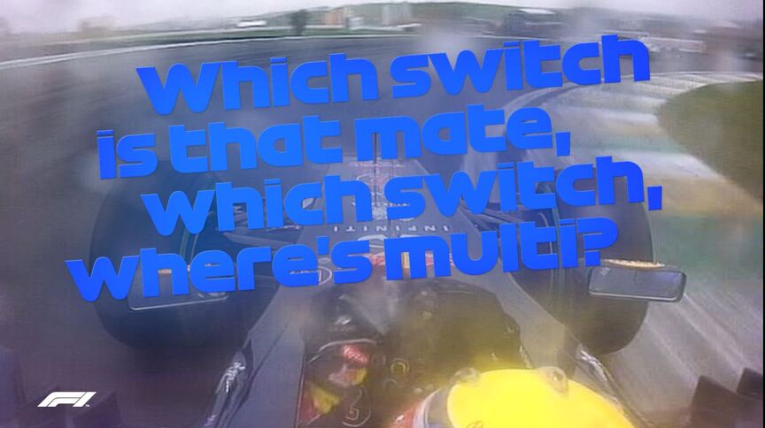 Brazil 2012: Webber's cheeky 'Multi 12' radio message
