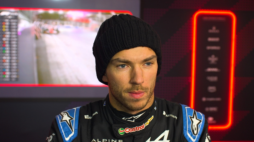 ‘It’s a very tough one to take’ – Gasly on his Las Vegas DNF