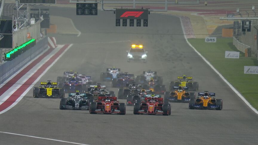 BAHRAIN GP: Watch the F1 race start in Sakhir