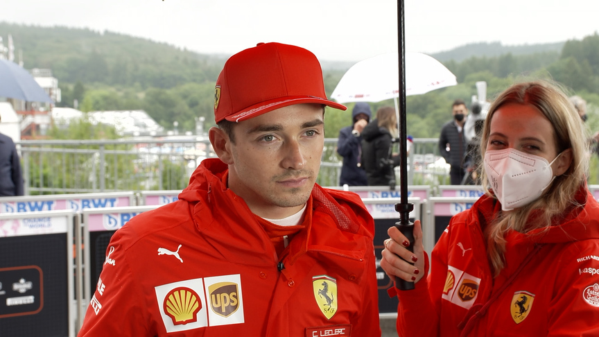 Charles Leclerc philosophical on Ferrari's poor Q2 weather prediction 
