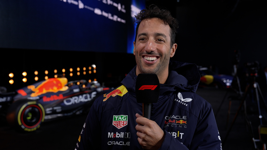 Daniel Ricciardo 'happy to be back in Red Bull colours'