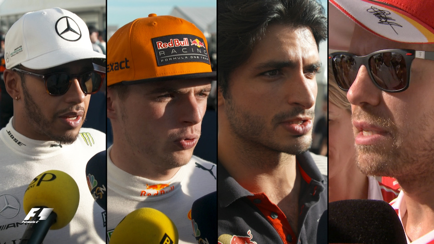 Drivers report back after the race in Japan