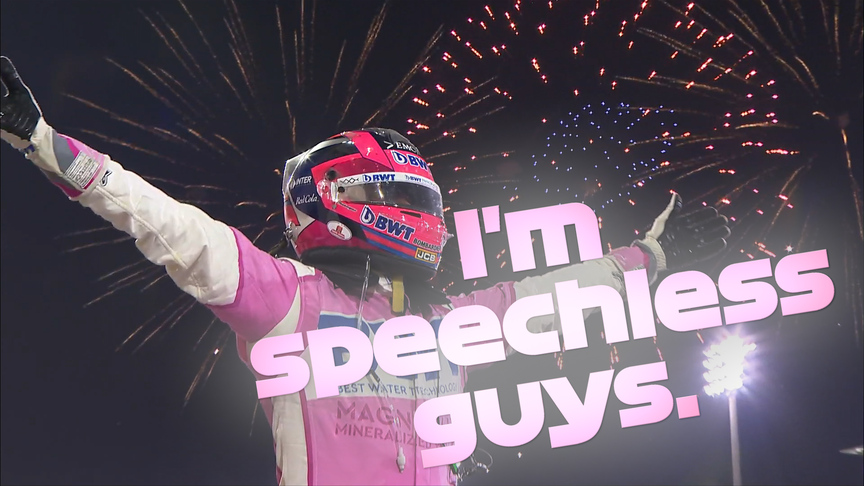 2020 Sakhir Grand Prix: Sergio Pérez's maiden race win sparks incredible scenes