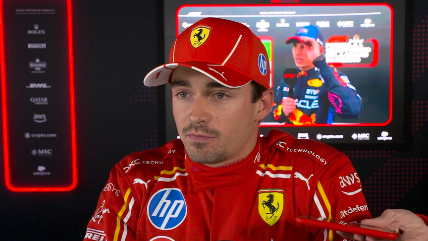 Leclerc 'disappointed with qualifying pace' and 'not at ease with the car' in Mexico