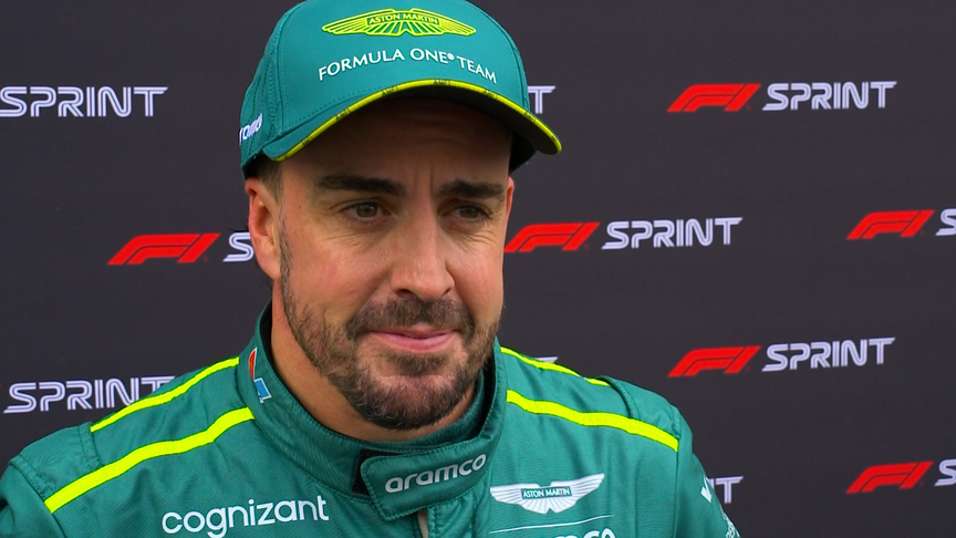 Alonso admits points ‘out of reach’ after qualifying P14 for the Sprint