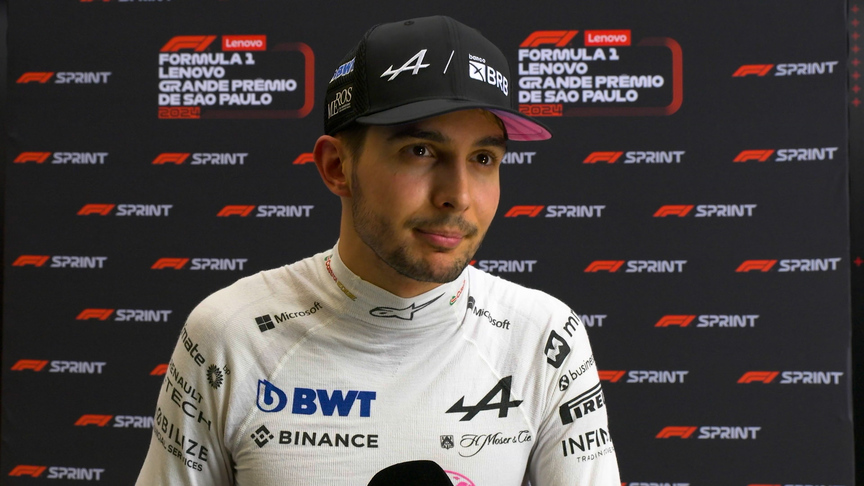 Ocon ‘happy with my lap’ despite SQ1 exit in Brazil