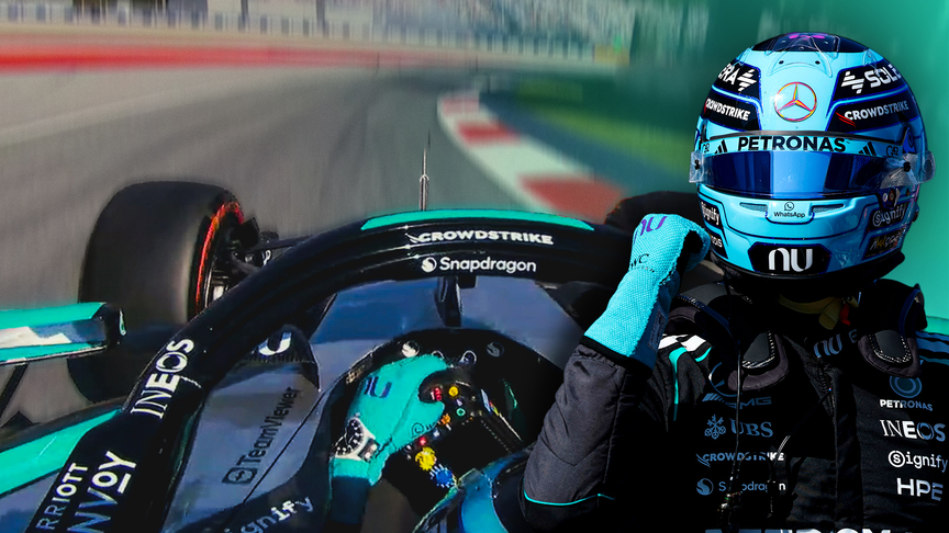 ONBOARD: Russell’s 2026 Pirelli Pole Position Award lap at the Austrian GP