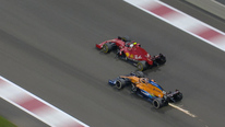 2020 Abu Dhabi Grand Prix: Sainz overtakes future team mate Leclerc