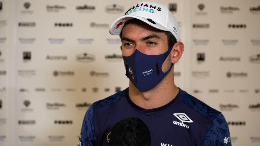 Nicholas Latifi:  Qatar circuit 'suits' Williams car