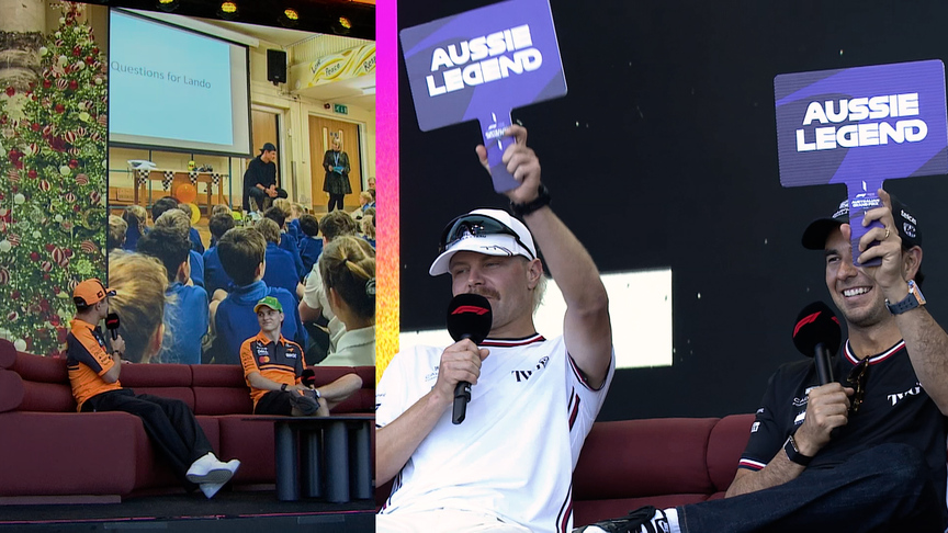 Fan Forum: McLaren & Cadillac take the stage to greet their fans down under