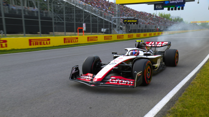 2023 Canadian GP FP2: Session red flagged as Hulkenberg’s smoking Haas stops on track