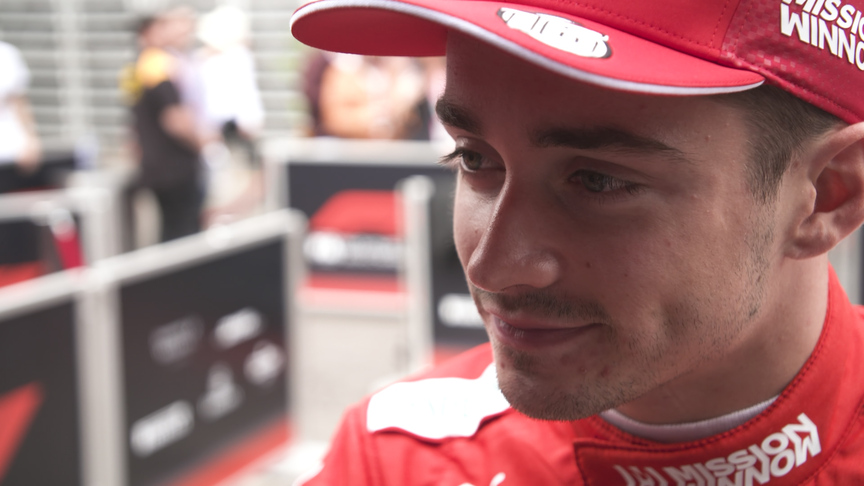 Charles Leclerc: 'Tricky' to beat Verstappen on pure pace tomorrow