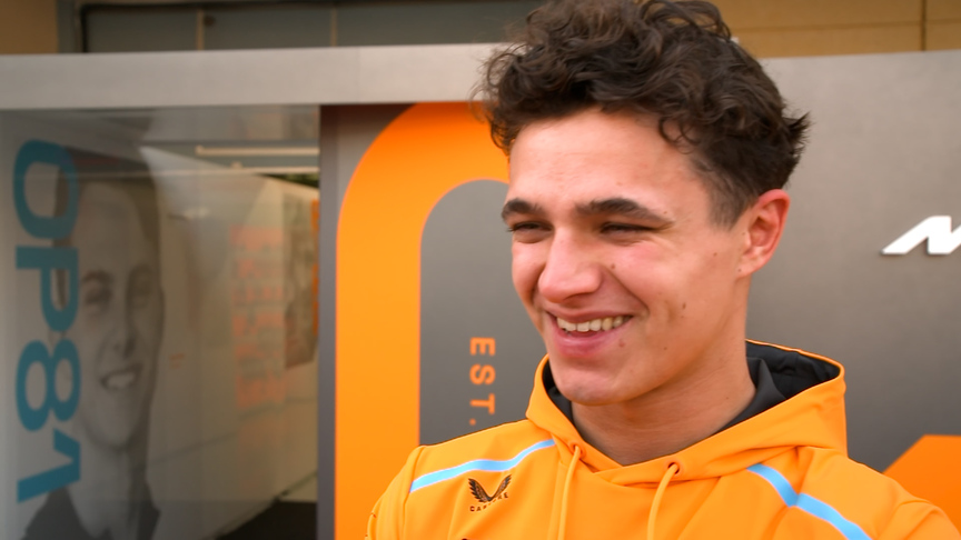 Lando Norris 'learning what we need to learn', despite heat in Bahrain