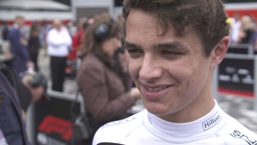 Lando Norris: It's exciting, tomorrow's the big day