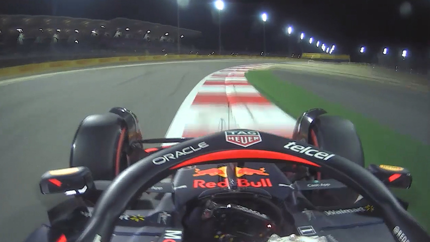 2022 Bahrain GP FP2: Onboard for Max Verstappen’s fastest lap