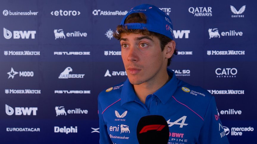 Colapinto 'excited' to 'continue this journey with the team' after Alpine contract extension
