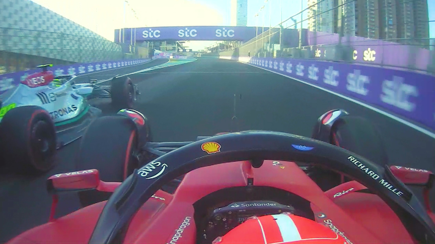 2022 Saudi Arabian GP FP1: Onboard for Charles Leclerc’s fastest lap