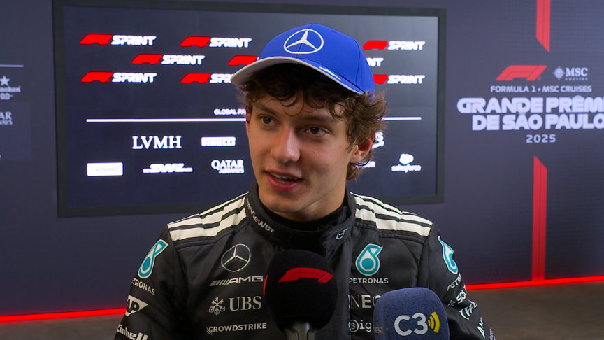 ‘It was a quali session basically… we were flat out’ – Antonelli on his P2 in the Sprint