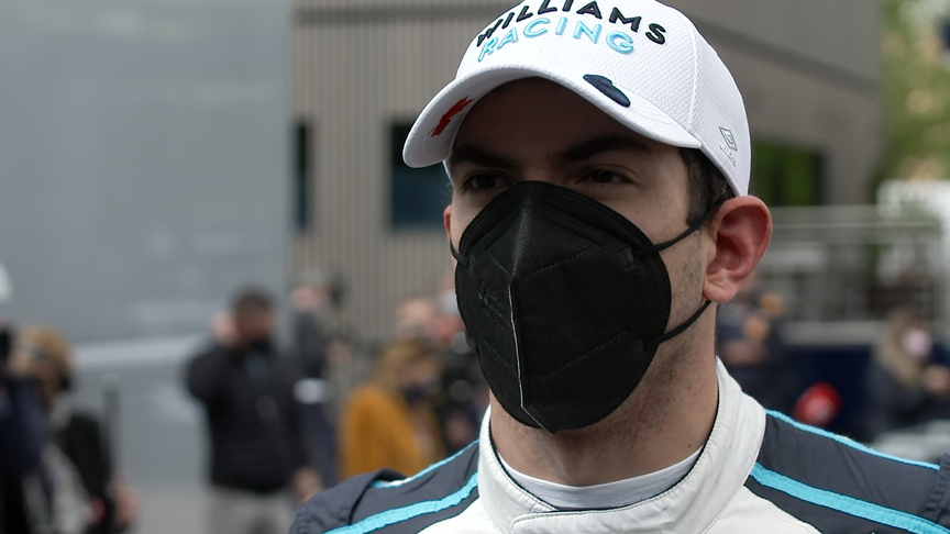 Nicholas Latifi: Tsunoda red flag gave Williams time to repair car for qualifying