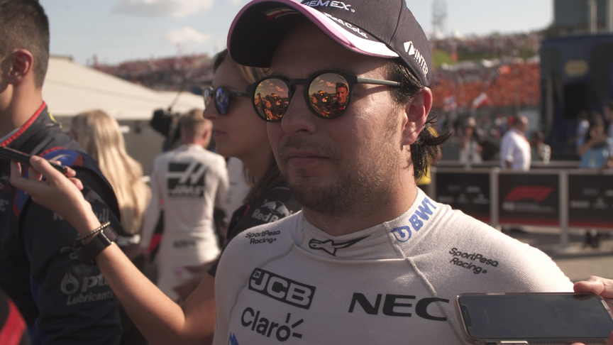 Sergio Perez: 'Every lap was on the limit'