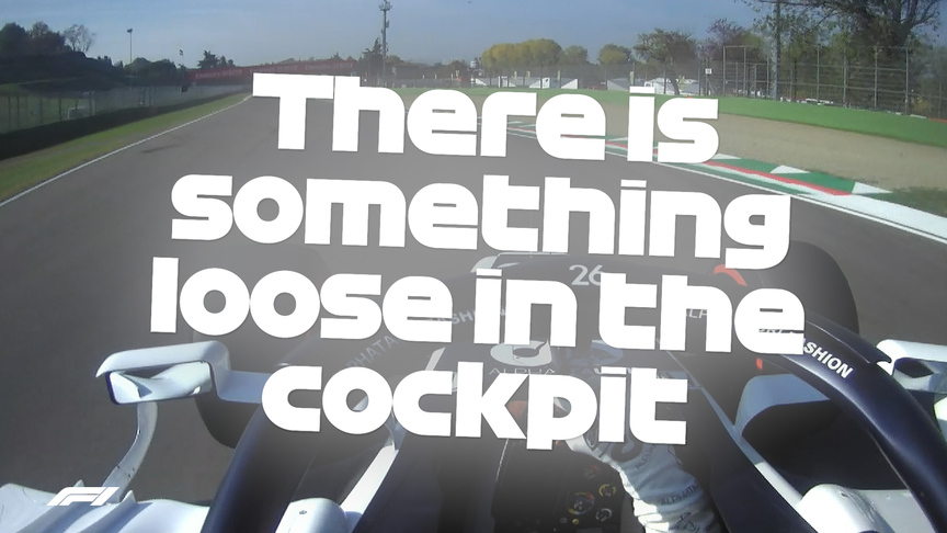 2020 Emilia Romagna GP FP1: Kvyat nails lap despite loose item in cockpit