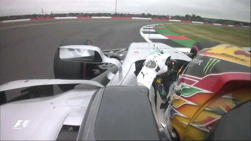 Onboard pole position lap - Lewis Hamilton, Great Britain 2017
