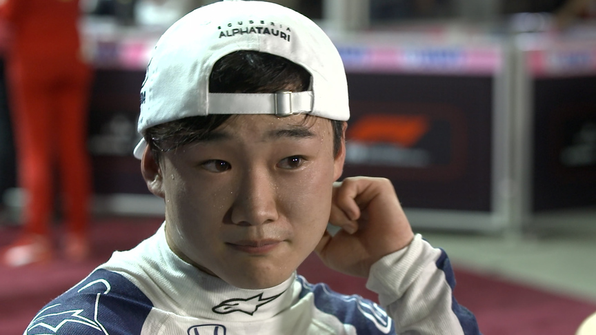 Yuki Tsunoda has 'mixed feelings' despite his P8 qualifying finish in Jeddah