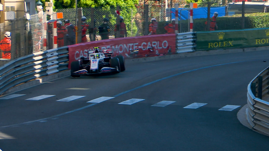 2021 Monaco GP FP2: Schumacher brings out the red flags