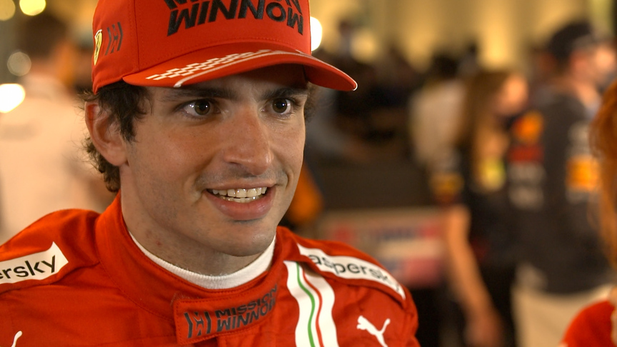 Carlos Sainz: Podium in Abu Dhabi was 'perfect end to an amazing year'