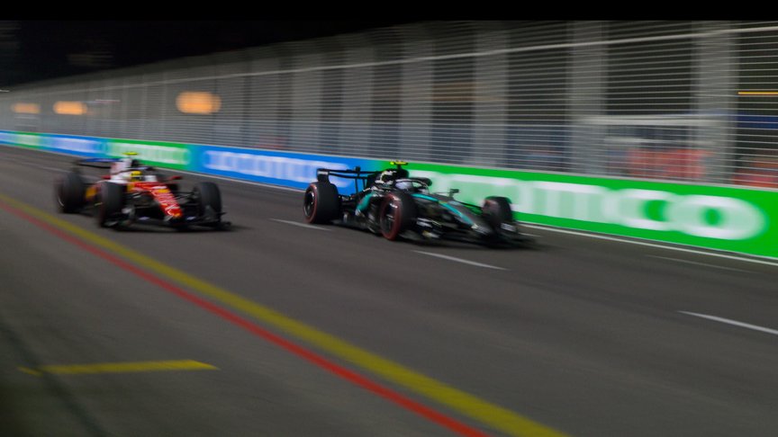 2026 Singapore Grand Prix: Antonelli powers past Hamilton for P3