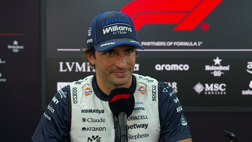 Sainz jokes about his Sprint finish in Singapore: ‘From 22 to P12 – what a comeback!’