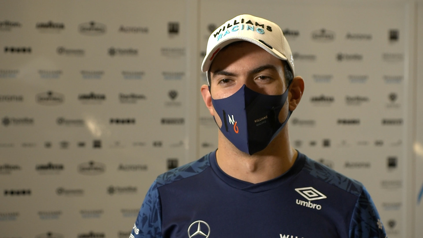 Nicholas Latifi 'struggled with car balance right from FP1' at Abu Dhabi GP practice
