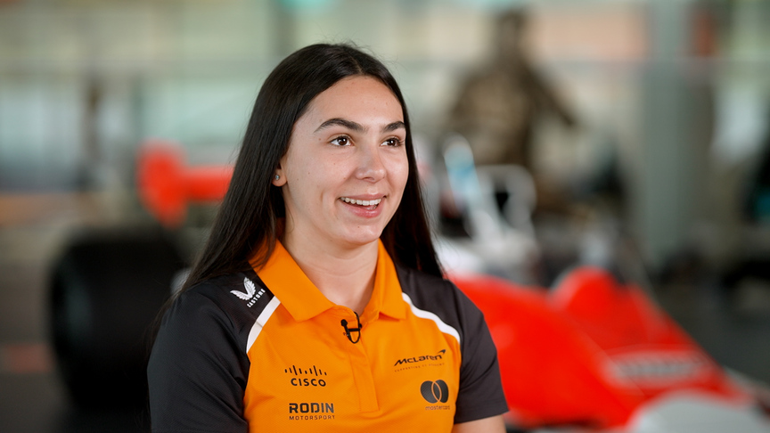 Ella Lloyd reflects on her season so far in F1 Academy