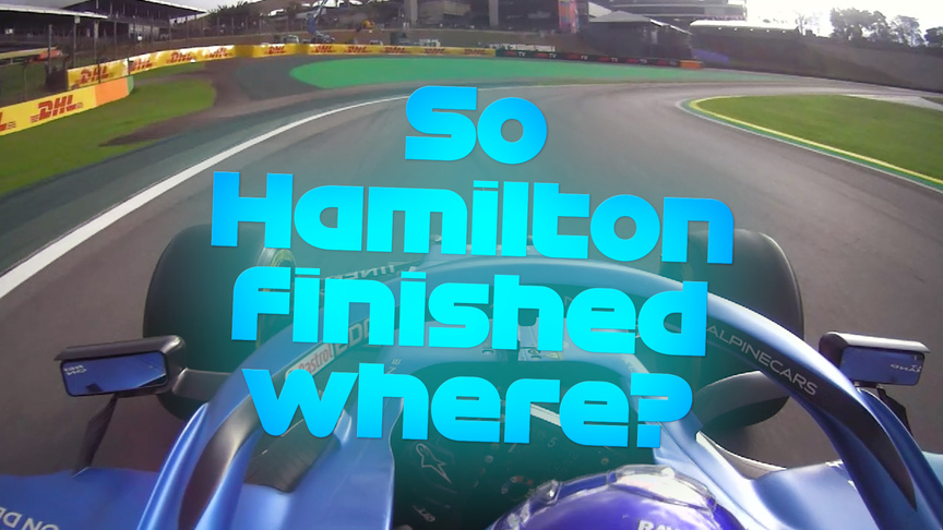  2021 São Paulo GP F1 Sprint: Alonso can't hide surprise at Hamilton's P5